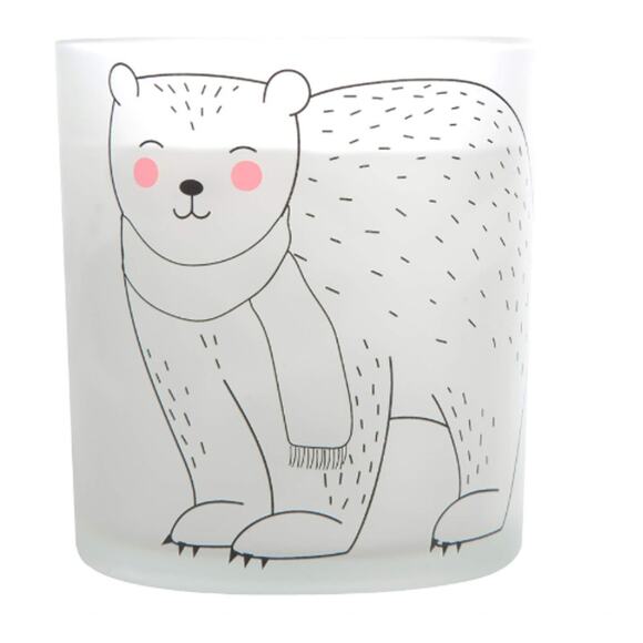 WAX LYRICAL Candle Winter Morning Glass Bear NEW HTF - Picture 7 of 7